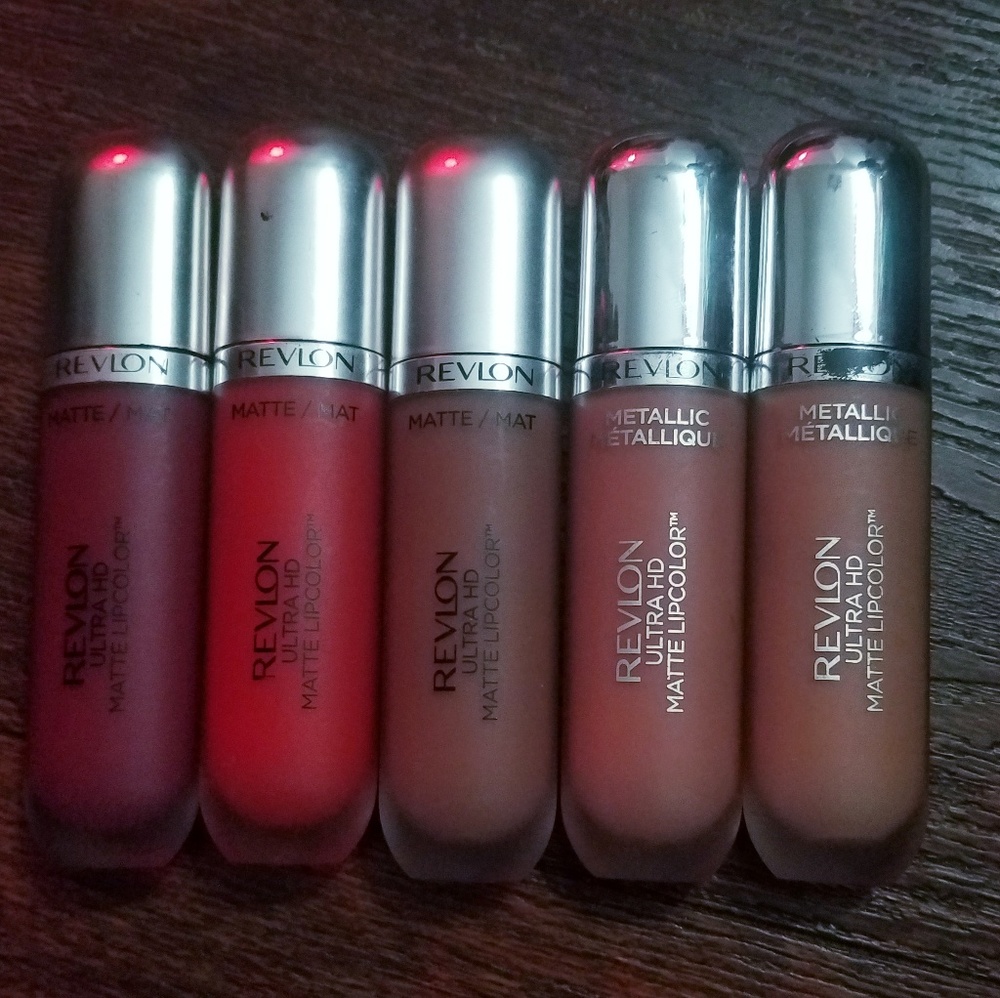 5 ct Revlon HD Ultra lip pigments
